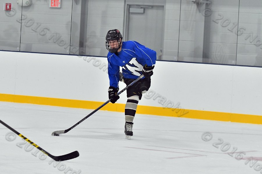 Wheaton College Men\'s Ice Hockey vs Middlesex Community College. - Photo By: KEITH NORDSTROM